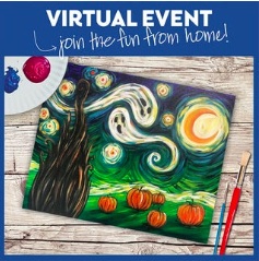VIRTUAL EVENT! PAINT AT HOME!